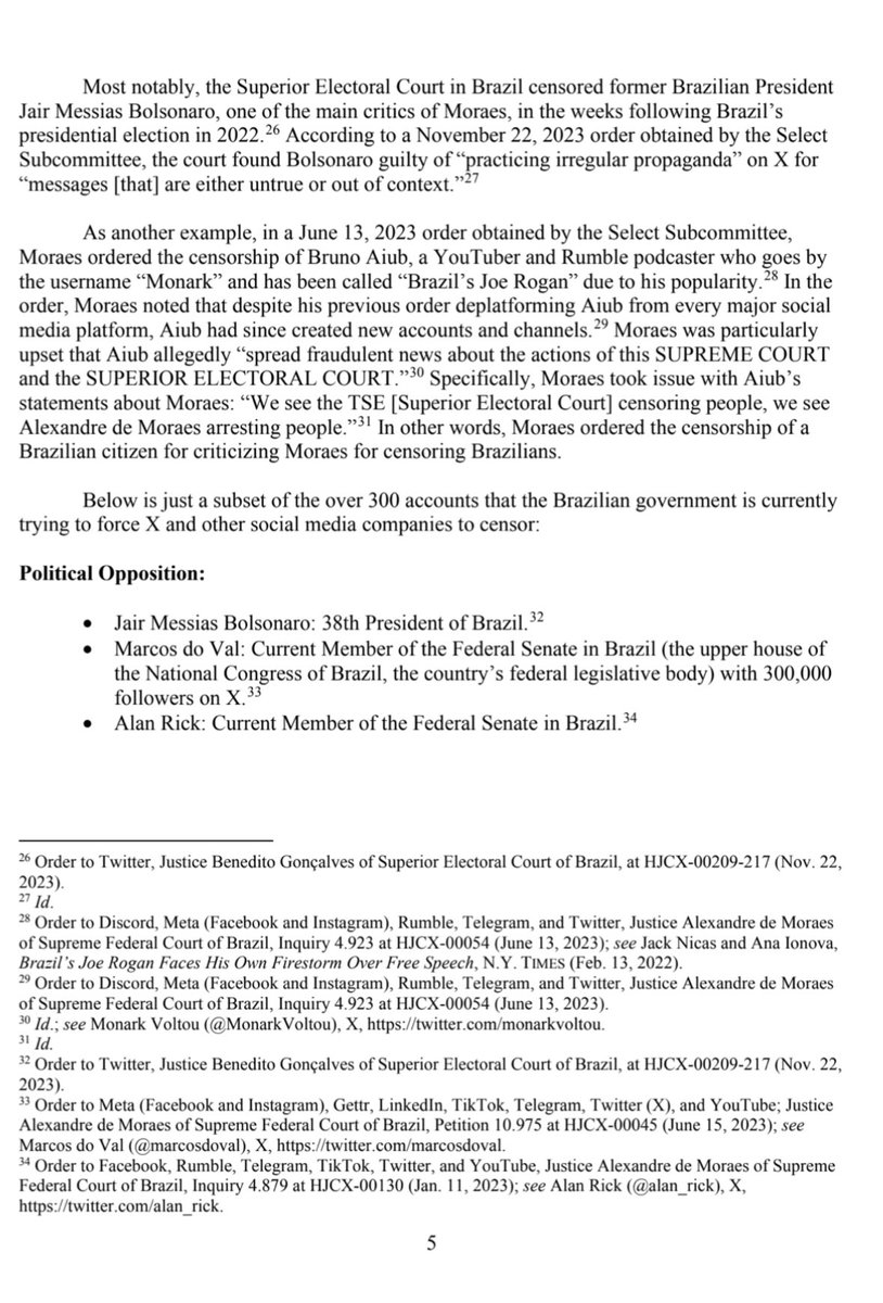 Começaram os vazamentos da lista de censura a (determinados usuários do  Twitter), a pedido do 🥚.
Uma verdadeira imoralidade!