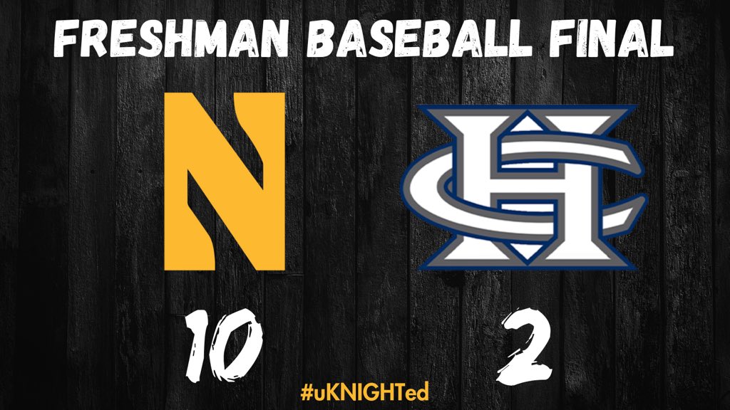 Freshman team came ready to hit today! Vollmer, Prost, and McRaven with 2 RBI’s each. Great win boys! #uKNIGHTed