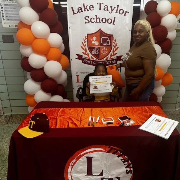 Lake Taylor School tweet media