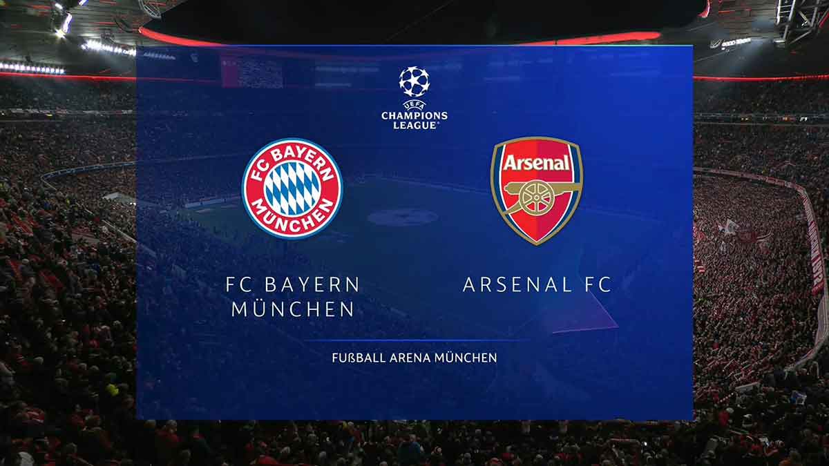 Bayern Munich vs Arsenal Live Streaming and TV Listings, Live Scores, Videos - April 17, 2024 - Champions League