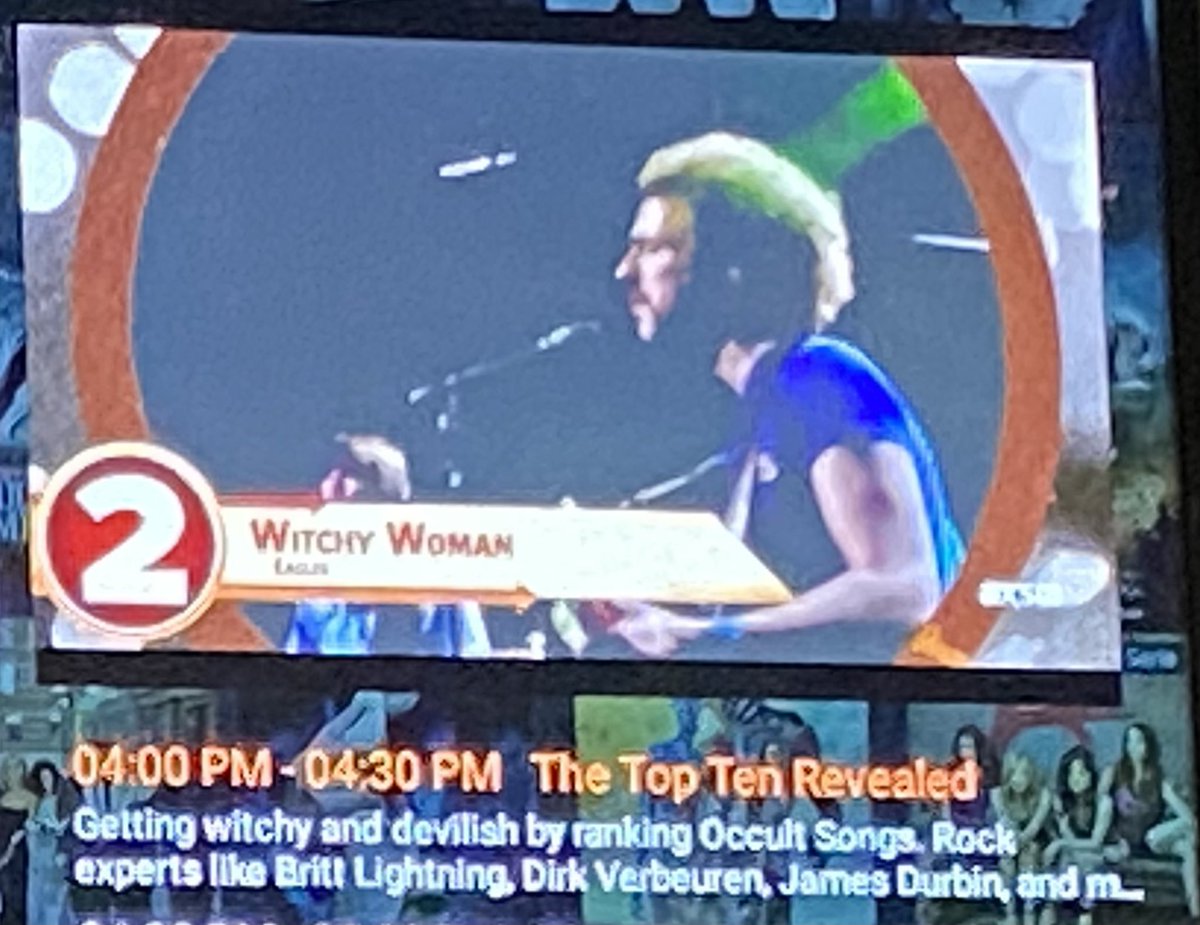 Thought <a href="/stabitha/">dear stabby</a> would be hosting this show. Nope. Also The Eagles. 👎