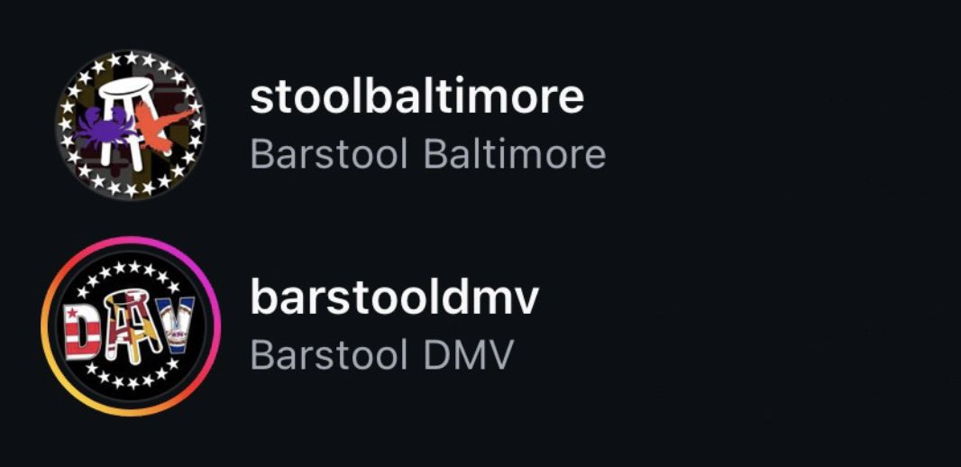 BREAKING: Barstool Sports is first to confirm that Baltimore is NOT in the DMV @stoolbaltimore