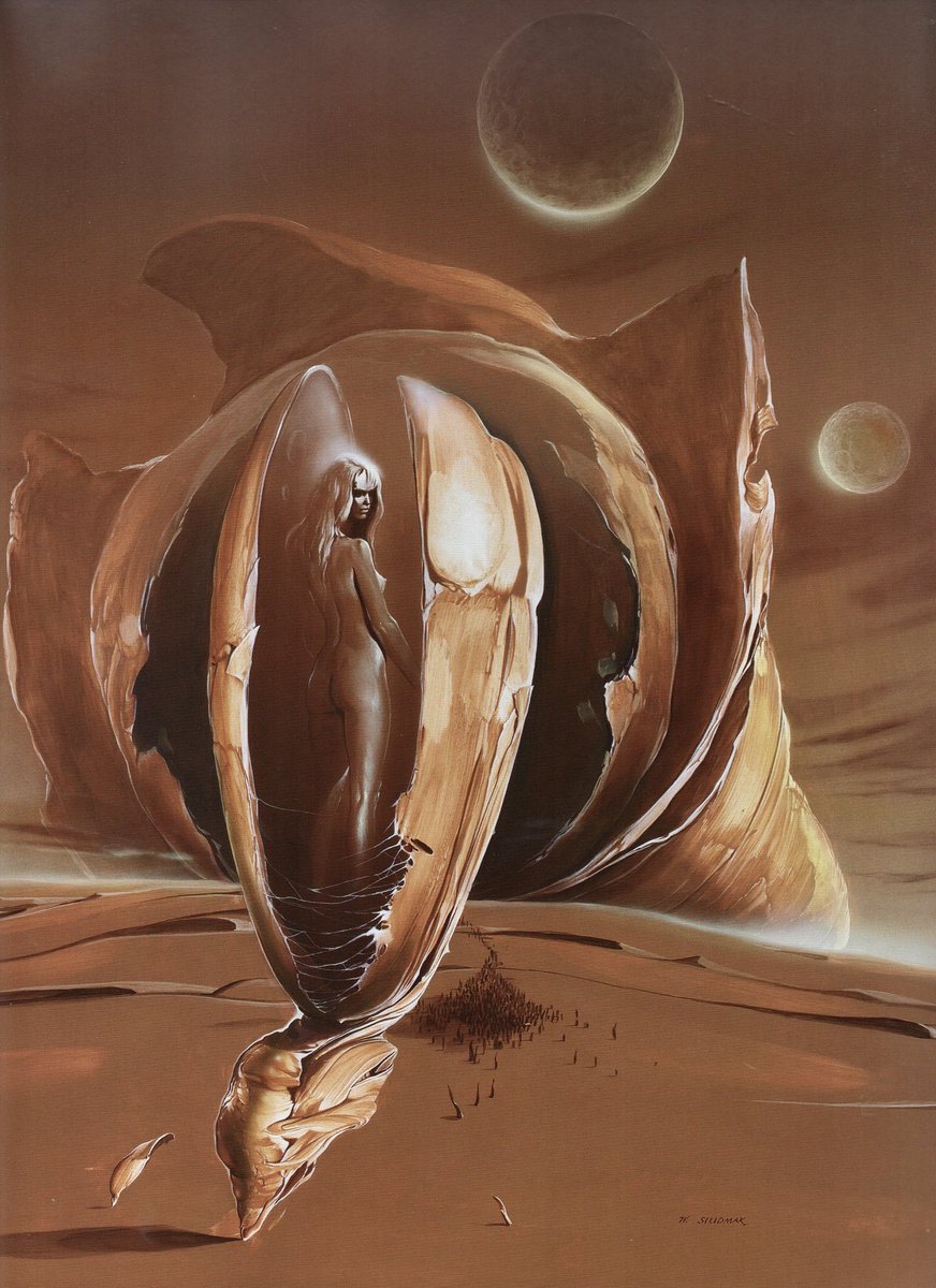 Art by Wojtek Siudmak for the Dune series published by Rebis in Poland