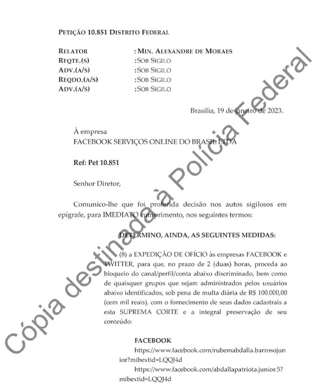 realmacosta's tweet image. 🚨BOMBA! Comitê de assuntos judiciários da câmara dos EUA acaba de soltar um documento com todas as decisões ilegais que foram tomadas por Alexandre de Moraes.

O documento destaca a figura de Alexandre de Moraes como uma peça central nas ações de censura e controle da…