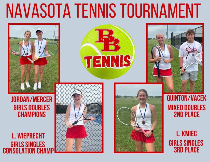 Our JV Tennis Team played today at Navasota in a final tune up prior to District next week!! WE R Bellville Proud!!!!