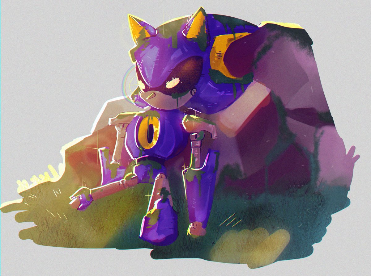 Metal sonic abandonado 

#metalsonic #sonic #art #ilustracion