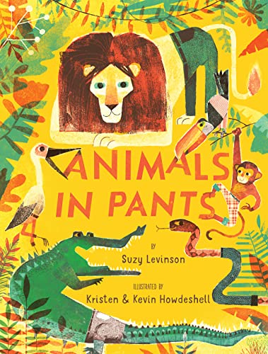 What kind of pants do funky chickens prefer? @suzylevinson answers this and other burning questions in her zingy collection of poems, Animals in Pants (illus. @TheBraveUnion). This book is a hoot and a half!