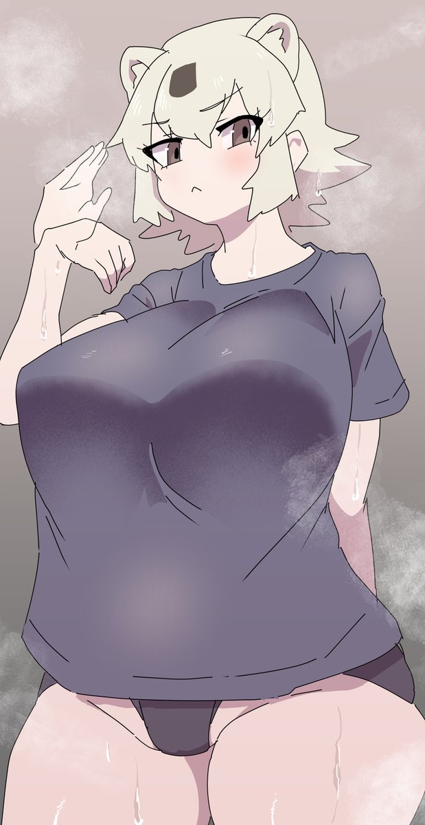 暑くなってきたのでしろくま 