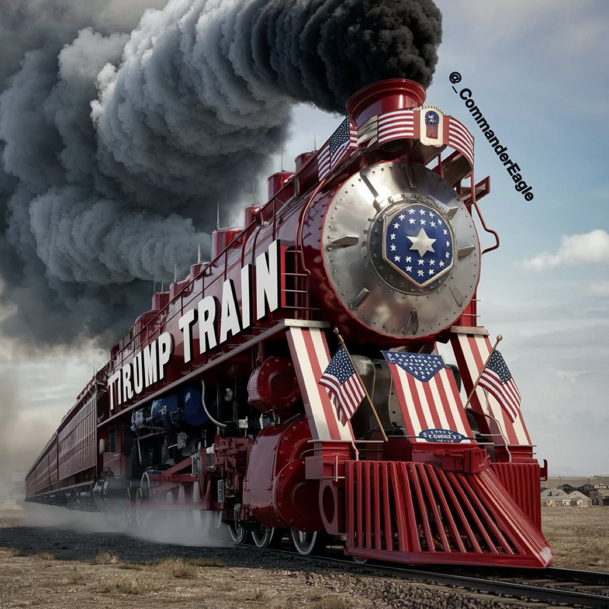 WEDNESDAY EVENING PATRIOT TRAIN! ALL ABOARD! 🚂 💨 🚂 💨 🚂 💨 💨 PLEASE REPOST & FOLLOW BACK ALL PATRIOTS! 🇺🇸🇺🇸🇺🇸 COMMENT WITH YOUR HANDLE IN IT INCLUDE EMOJIS & MEMES ETC TO STAND OUT 🔥🔥🔥 REPOST ↪️ = MORE GROWTH! GROW TOGETHER!!! 💪💪💪 GOD…