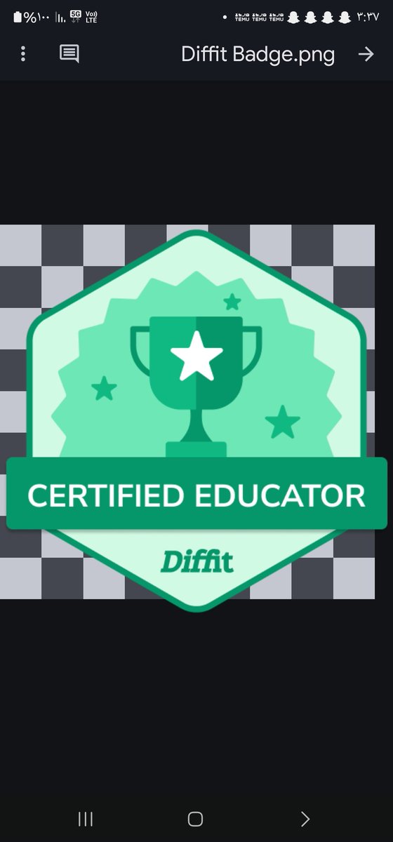 I just completed the @diffitapp Certified Educator course! 

With Diffit I can...
📚 Adapt any text to be “just right” for any student!
📖 Generate instant differentiated resources!
📝 Export resources to ready-to-use student activity templates!