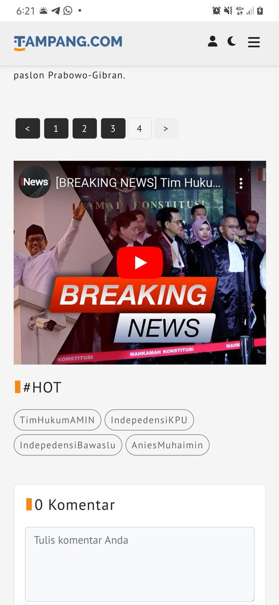 Hot news..
#timhukumamin
#politisasibansos
#pemilucurang