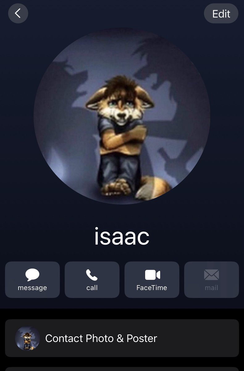 friend made me as this in her contacts how cooked am i