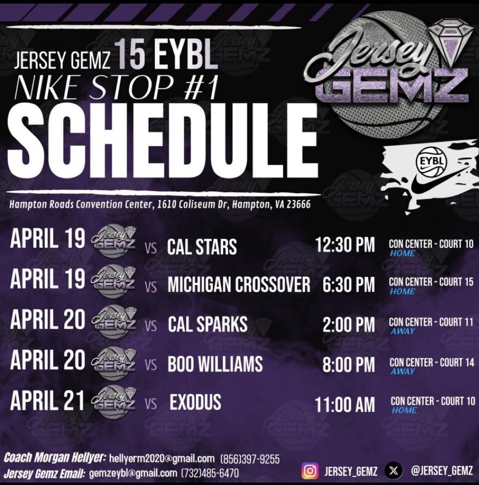ella peck (@ellapeck_) on Twitter photo Come check us out this weekend at <a href="/NikeGirlsEYBL/">Nike Girls EYBL</a> in Hampton, Virginia!! <a href="/Jersey_gemz/">Jersey Gemz</a> <a href="/JennyJurjevic/">Jenny Jurjevic</a> <a href="/PGHNewJersey/">Prep Girls Hoops New Jersey</a> Come check us out this weekend at <a href="/NikeGirlsEYBL/">Nike Girls EYBL</a> in Hampton, Virginia!! <a href="/Jersey_gemz/">Jersey Gemz</a> <a href="/JennyJurjevic/">Jenny Jurjevic</a> <a href="/PGHNewJersey/">Prep Girls Hoops New Jersey</a>