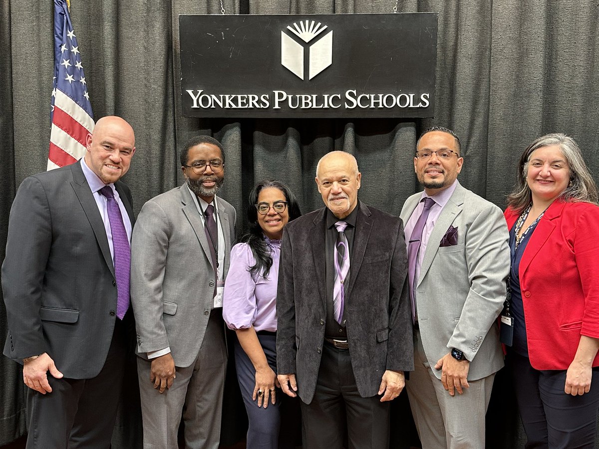 Dr. Luis Rodriguez led his last BOE stated meeting as @YonkersSchools Interim Superintendent. We appreciate your leadership, support, dedication, & service to our schools & district.