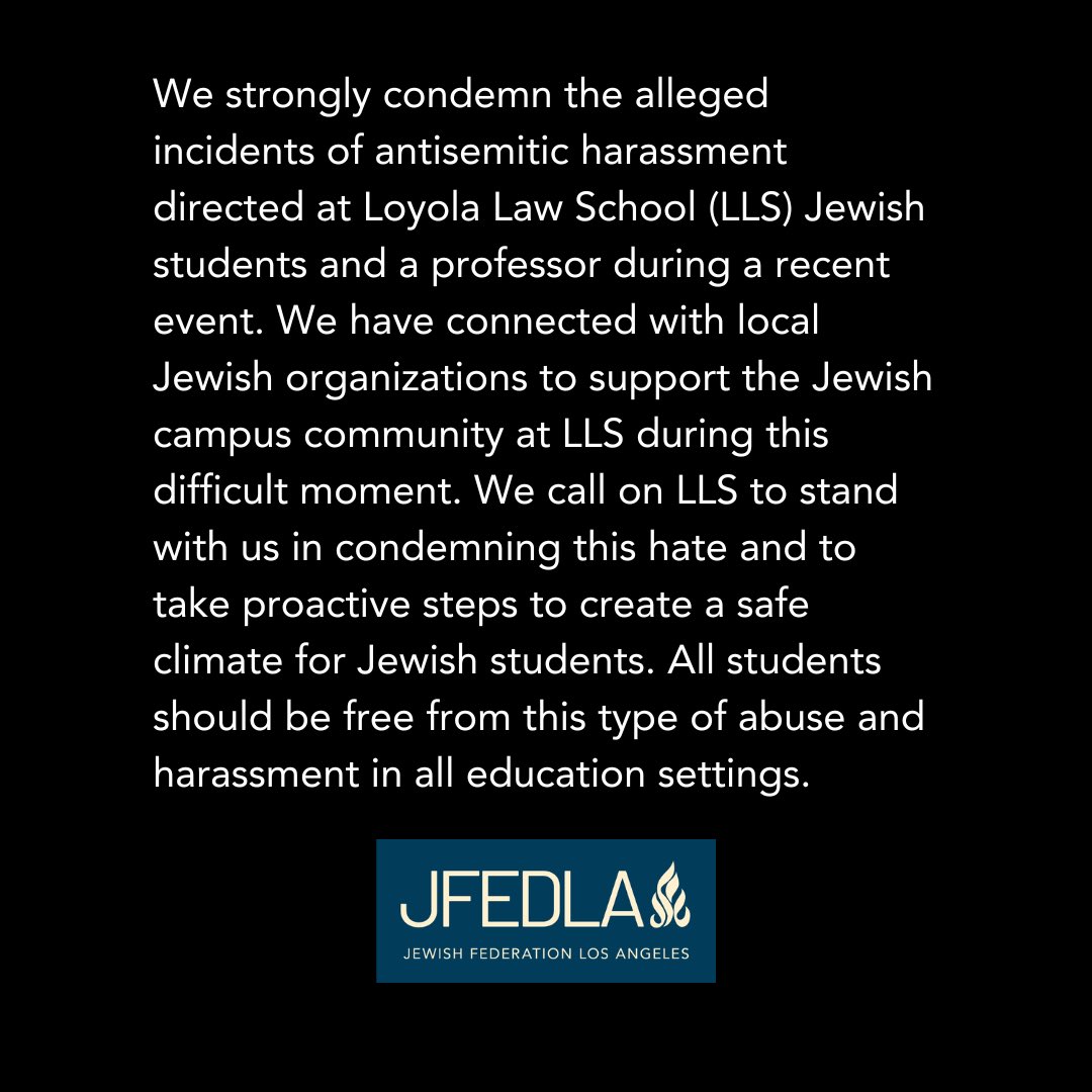 Jewish Federation Los Angeles (@JFedLA) on Twitter photo 2024-04-17 23:41:57