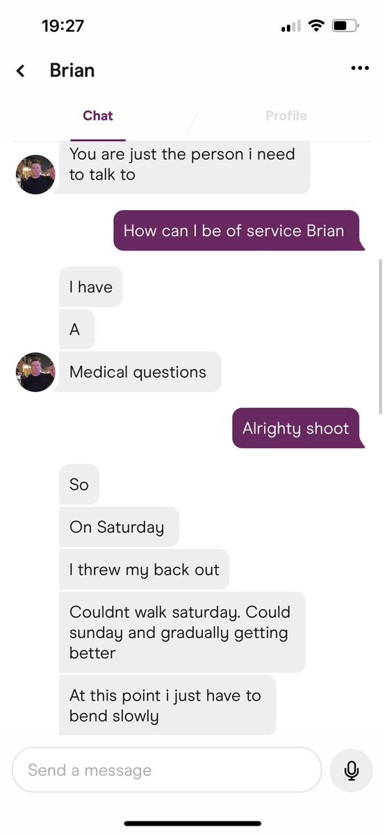 rissycas's tweet photo. Redownloaded Hinge and mannn all I gotta say is that this place is a hellscape. 

Is this a telehealth consult?? Am I getting paid for this???? https://t.co/IQh9EYHUuR