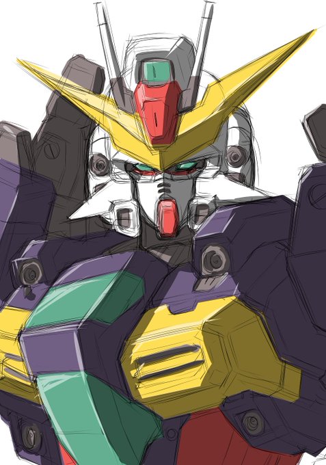 「mobile suit sketch」 illustration images(Latest)