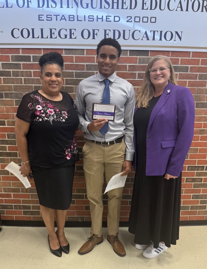 Congratulations to our very own, Spencer Robinson on winning “Graduate Assistant of the Year” here at Northwestern State! 🤘