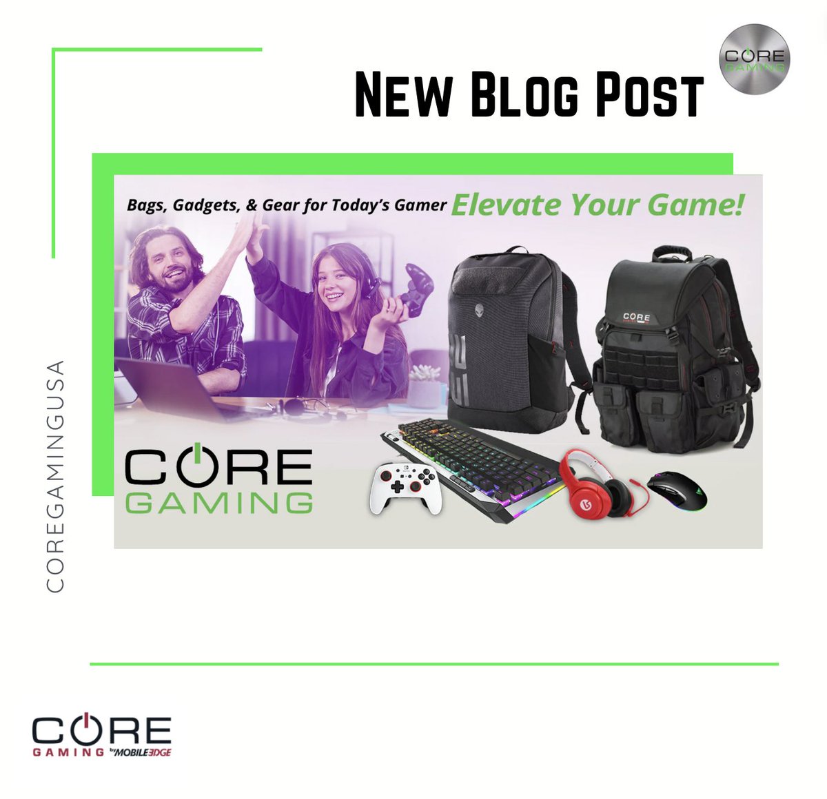Elevate your #gaming and academics with CORE Gaming🎮😎

Read our latest 👉🏽 hubs.li/Q02sVqdS0

.

.

#Gaming #weeklyblog #gamingblog #Gamer