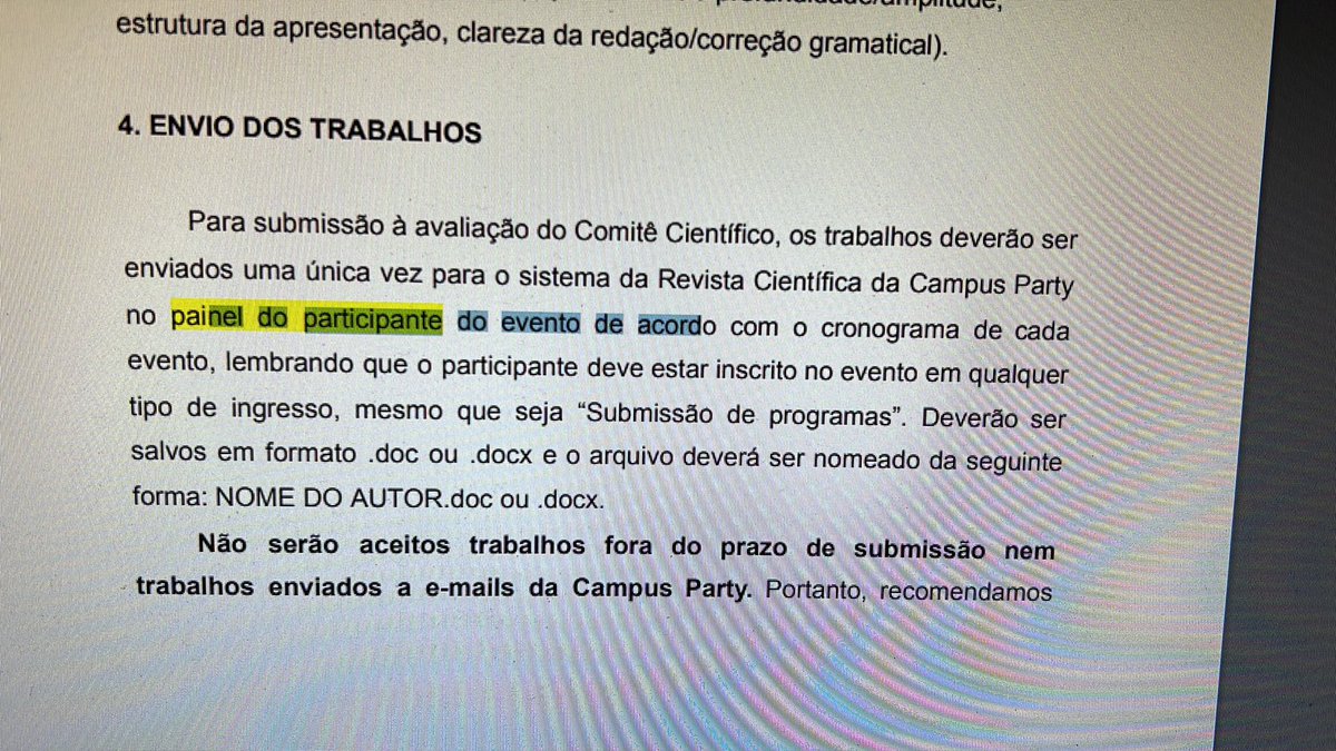 BaconsNation's tweet photo. @CampusPartyBRA no regulamento fala pra ir no painel, mas se liga -> https://t.co/LelTeeHZ7W