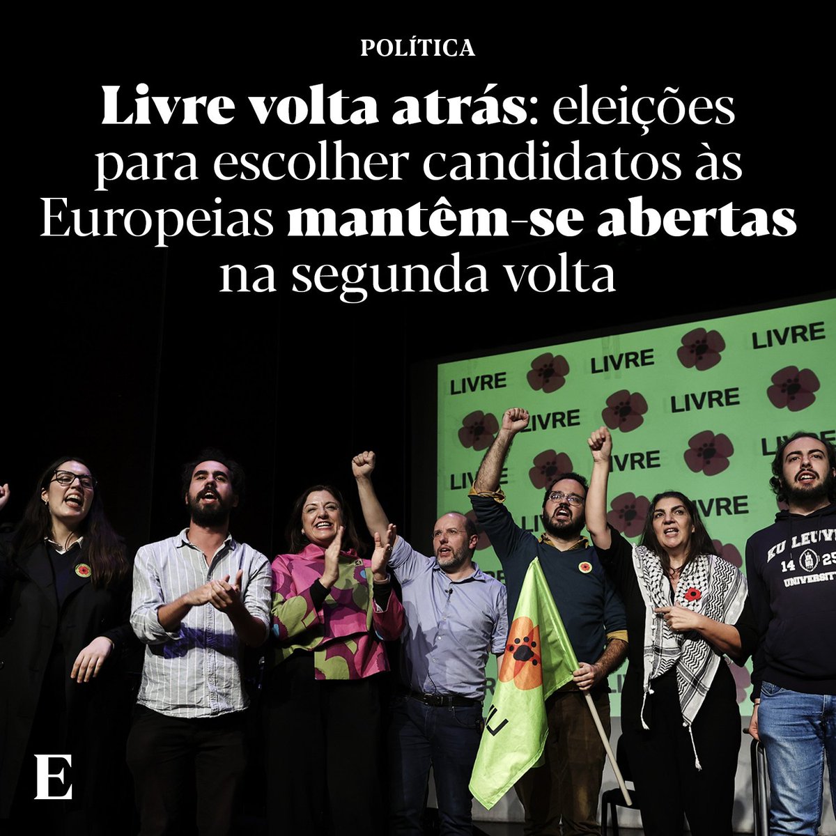 expresso's tweet photo. O Livre volta atrás: vai manter abertas as primárias para as Europeias. “Não foram apuradas condutas que traduzam uma viciação do processo eleitoral”, conclui Comissão de Ética, que admite que candidatos podem mobilizar eleitores.

Leia mais: https://t.co/gsI6Isn2sp https://t.co/IuQ0EftIdR