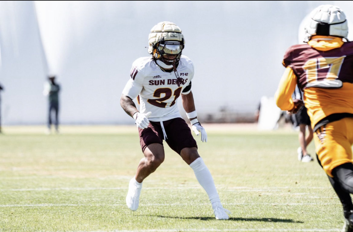 Good luck to former 🐻 ⁦@colemartin21⁩ as he competes this spring ⁦@ASUFootball⁩. Activate the valley!! 🐻💪 ⁦@BashaAthletics⁩ ⁦@MarquesReischl⁩