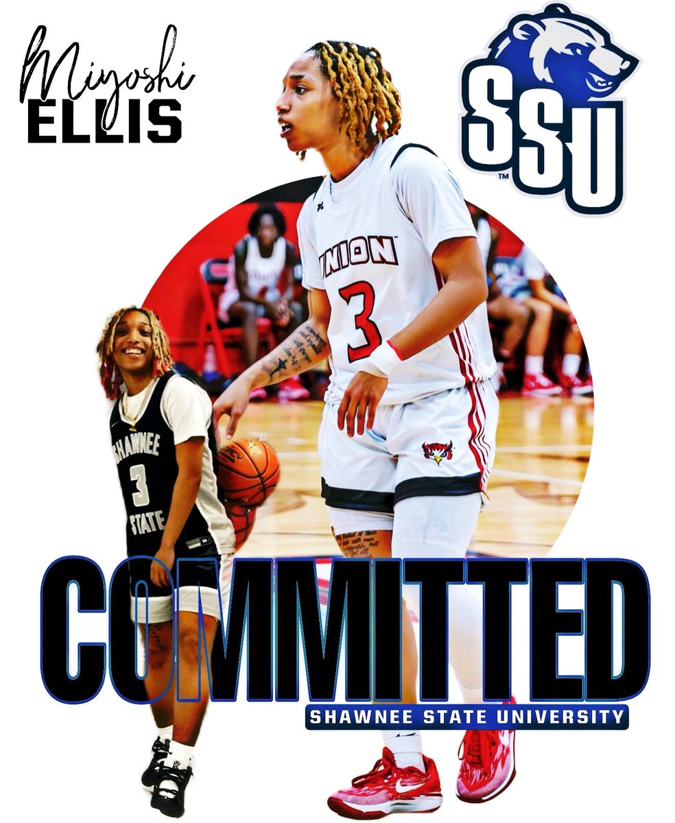 We are honored and proud to announce, and Congratulate Miyoshi Ellis on her commitment to Shawnee State University 🐻
