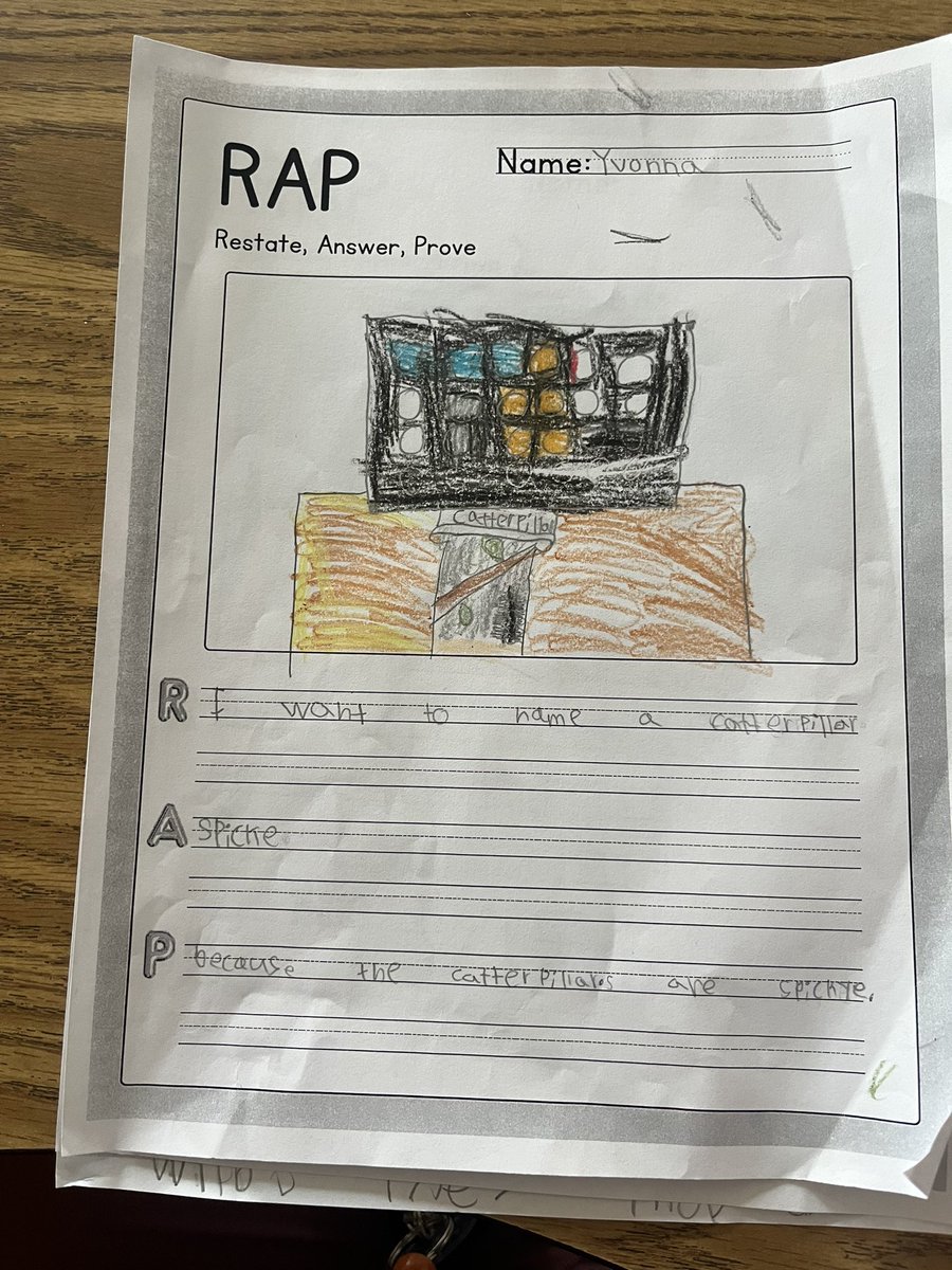 Our butterfly journey has begun! All of reading and writing has been centered around our new friends! Students have also started to find caterpillars around the playground. What a fun way to close out first grade! 🐛🦋 #ExcellenceInMotion <a href="/NicholsSawmill/">Nichols Sawmill Elementary</a>