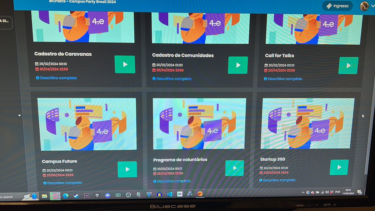 BaconsNation's tweet photo. @CampusPartyBRA tem só esses seis https://t.co/3rn3qjtSWy