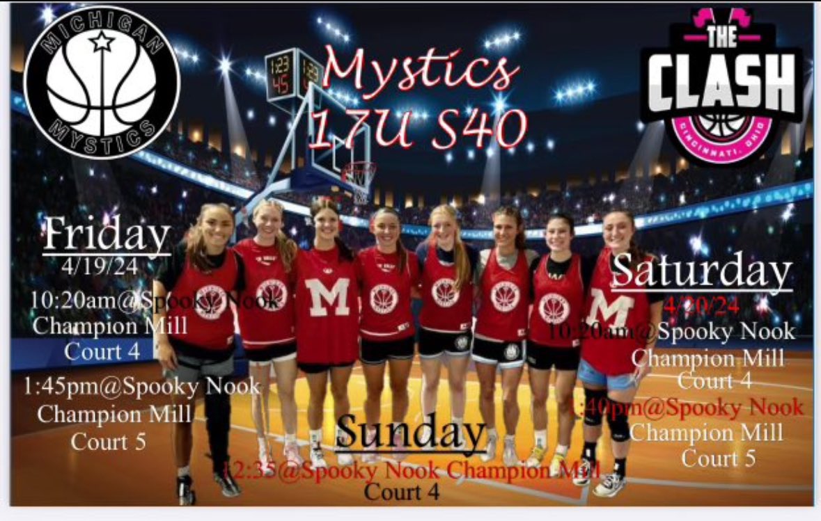 Can’t wait for a great weekend!! <a href="/MImystics/">Michigan Mystics</a>