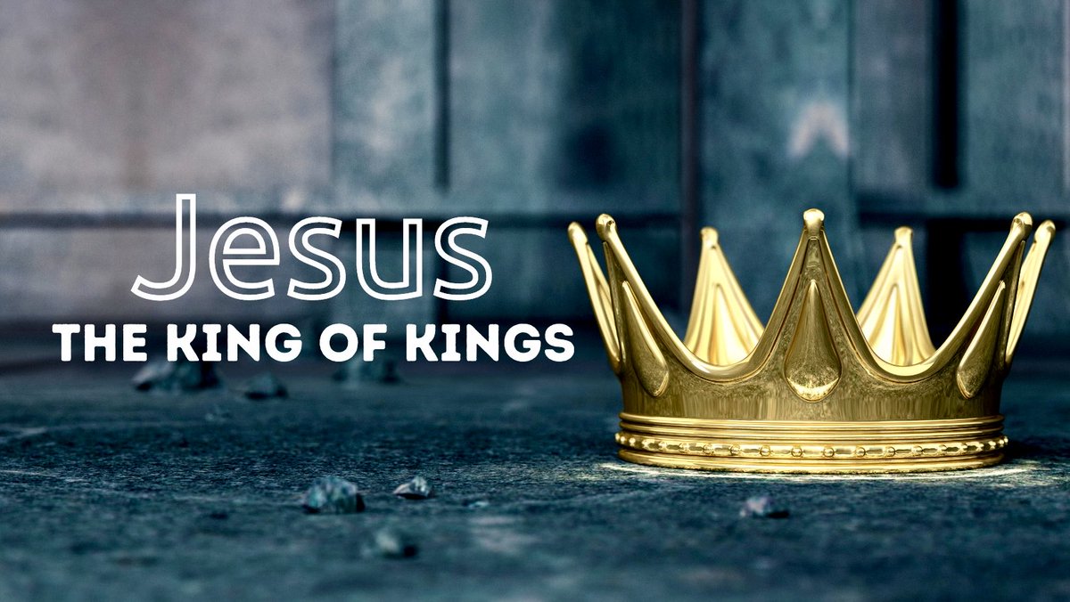 ”so that at the Name of JESUS every knee will bow, of those who are in heaven and on earth and under the earth,“ Philippians 2:10 CHRIST is KING