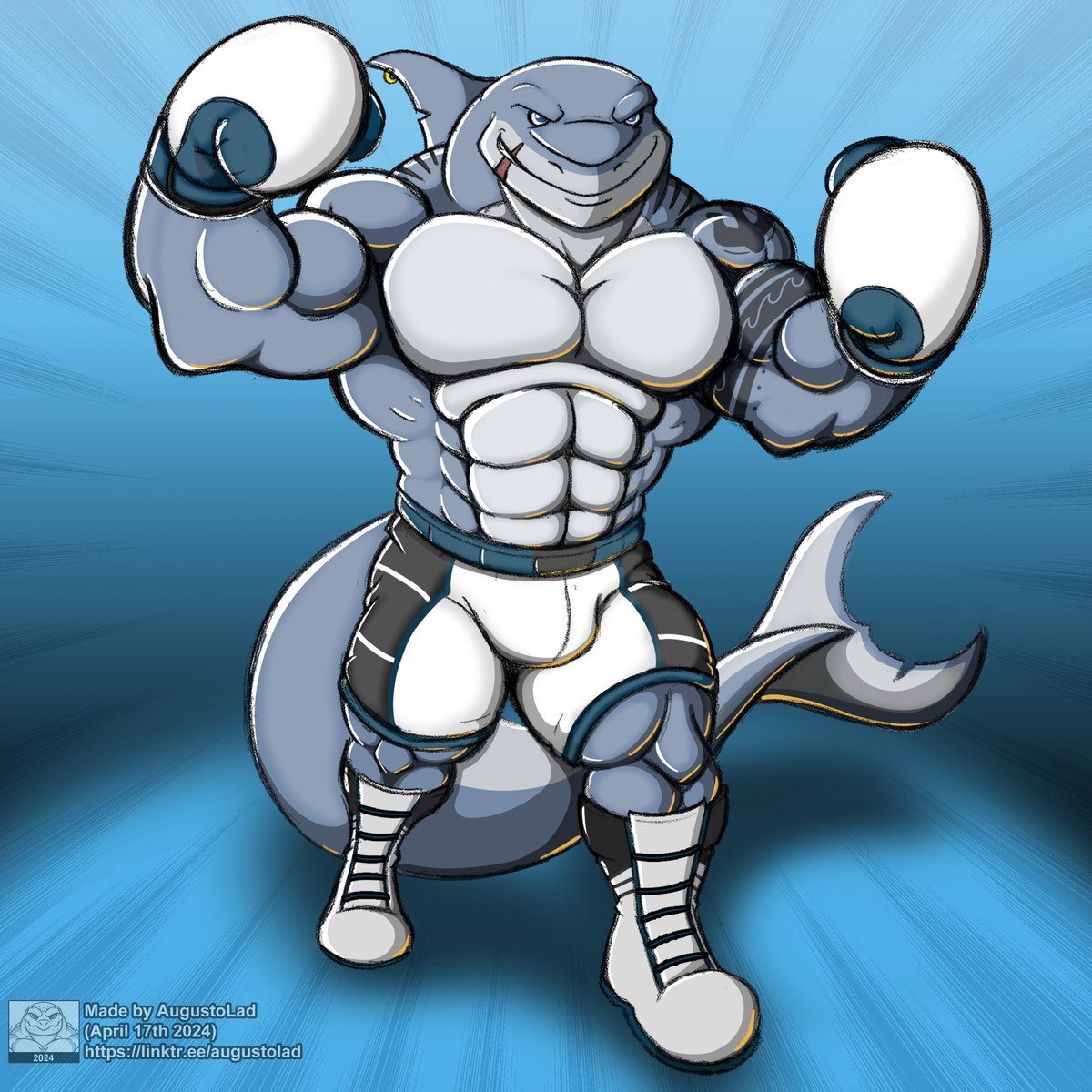 Boxing shark Alexander