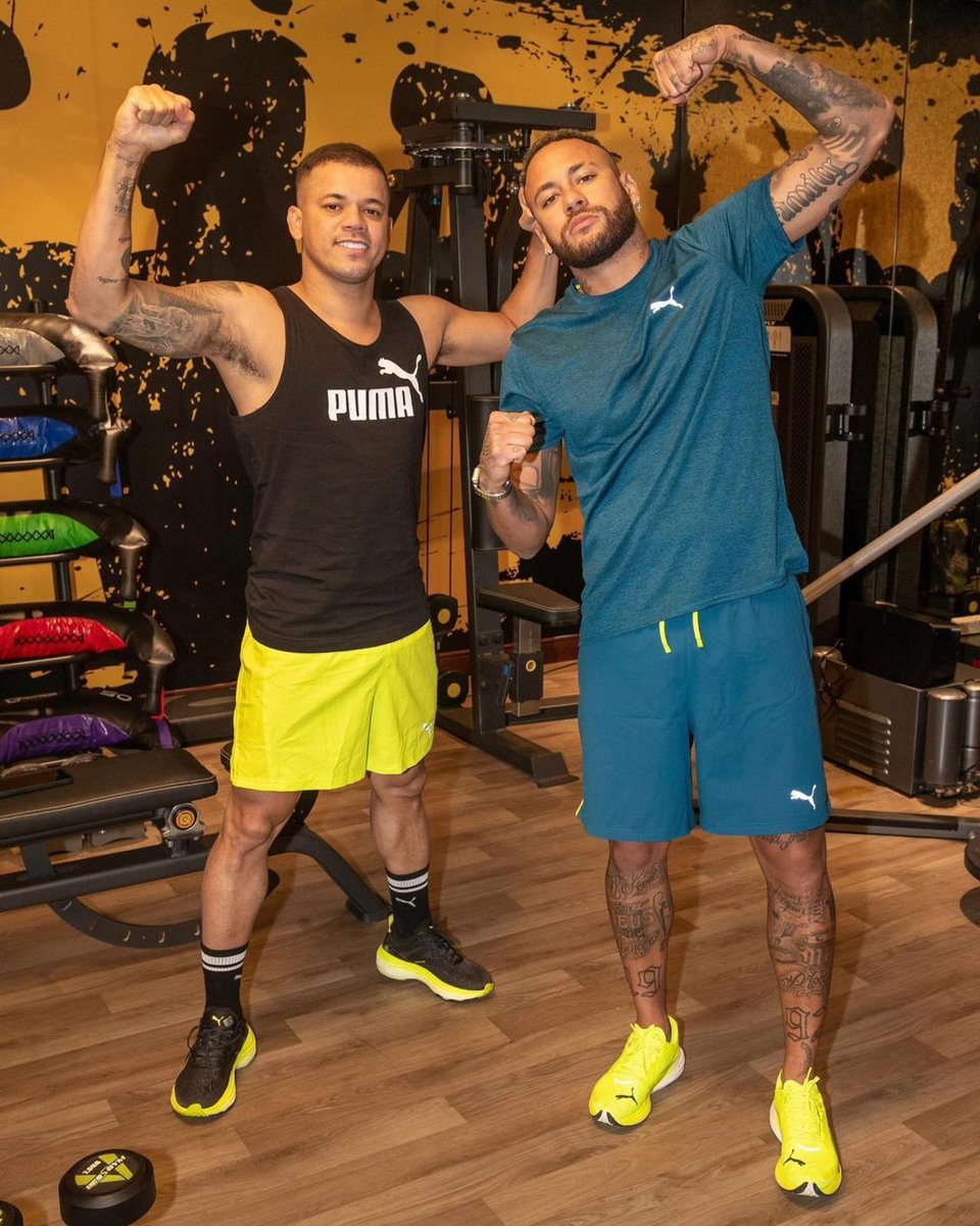 neymarjr's tweet photo. No pain No gain 🔥 https://t.co/PG33YSVlac