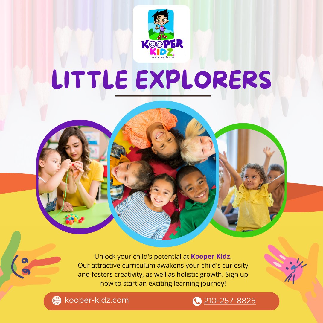 kooper_kidz's tweet photo. Where little minds shine bright at Kooper Kidz.
.
.
.
#kooperkidz #kooperkidzfamily #preschool #learningcenter #kids #SanAntonio #kidsnextdoor #kidsbooks #kidslit #school #EducationMatters #LearningJourney https://t.co/zBbx5p8tId