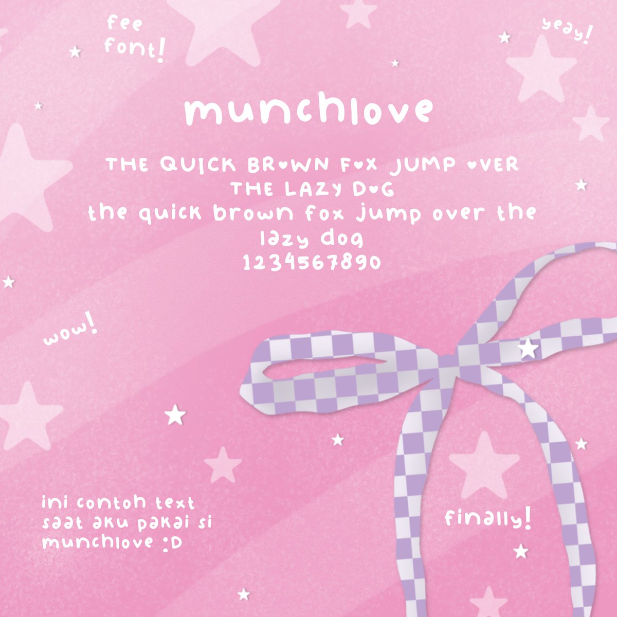 unitystuff's tweet photo. 🍓 : free font — by @unitystuff
feel free to download! but please read it first before you want to use my fonts

1. must rt/like/bookmark if you want to use my font.
2. give me credit for commercial purpose
3. 100% free! 

check my reply for the link! 🍓💖 https://t.co/sq2gxwbRT3