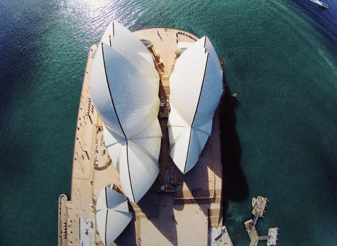 9. Sydney Opera House from above