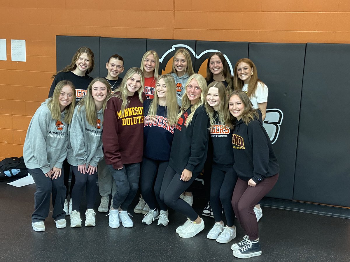 So proud of these 3 <a href="/girlssoccer_FHS/">FHS Girls Soccer</a> players who signed their national LOI today! Their new schools are getting great players and even better people! Good luck girls, go do what you do!