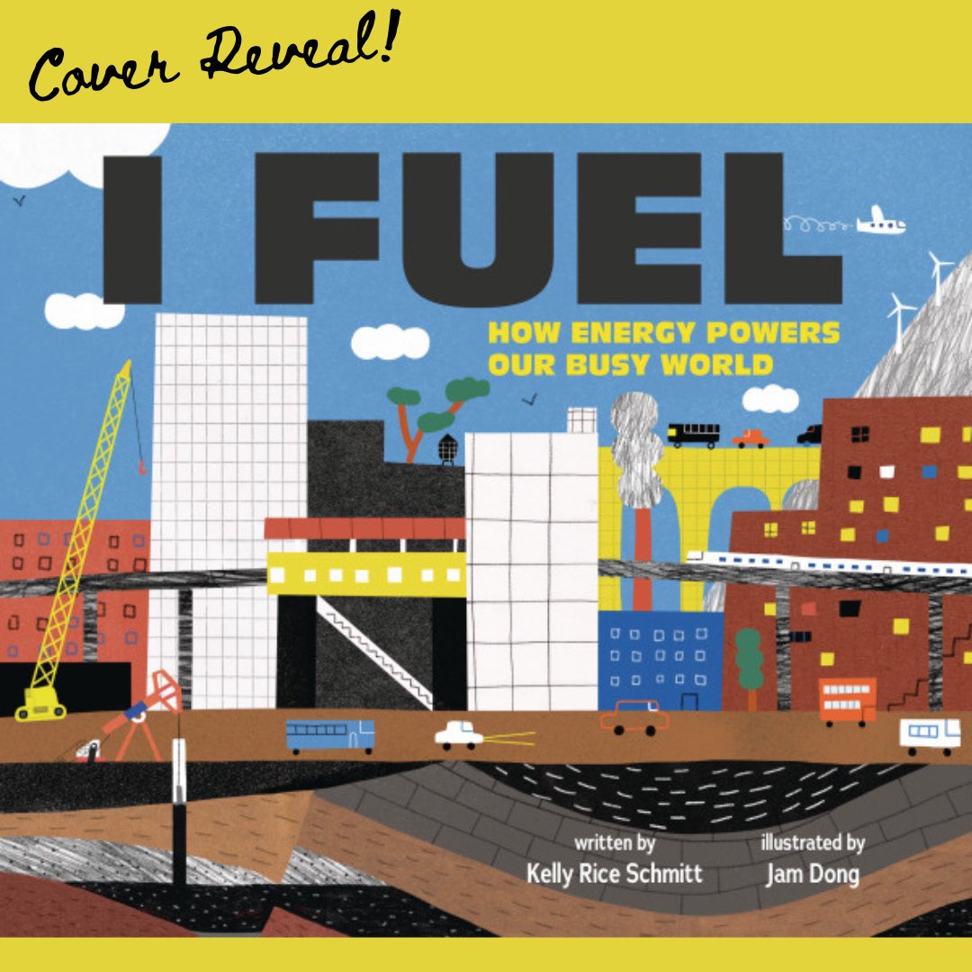 I’m so excited to share this ✨COVER REVEAL✨ of Jam Dong’s amazing art for book I FUEL: HOW ENERGY POWERS OUR BUSY WORLD with @LernerBooks @CarolCHinz @LeilaSalesBooks ! Electrifying bookstores October 2024!

#ifuelbook #energyindustry #oil #alternativeenergy