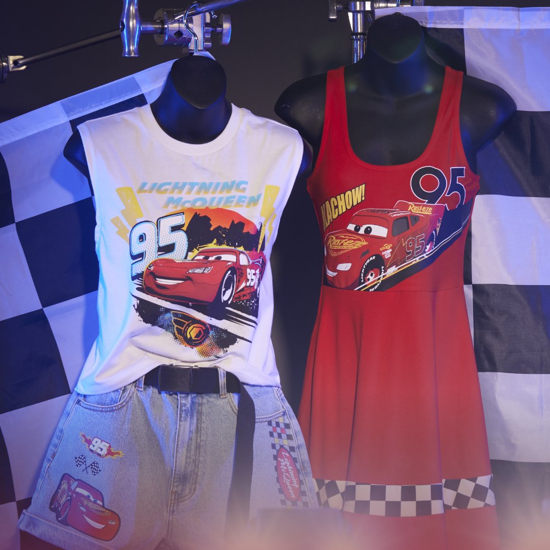 Add a little dash of #LightningMcQueen flair with new Pixar #Cars styles 🏁⚡️ bit.ly/4cTHX8i