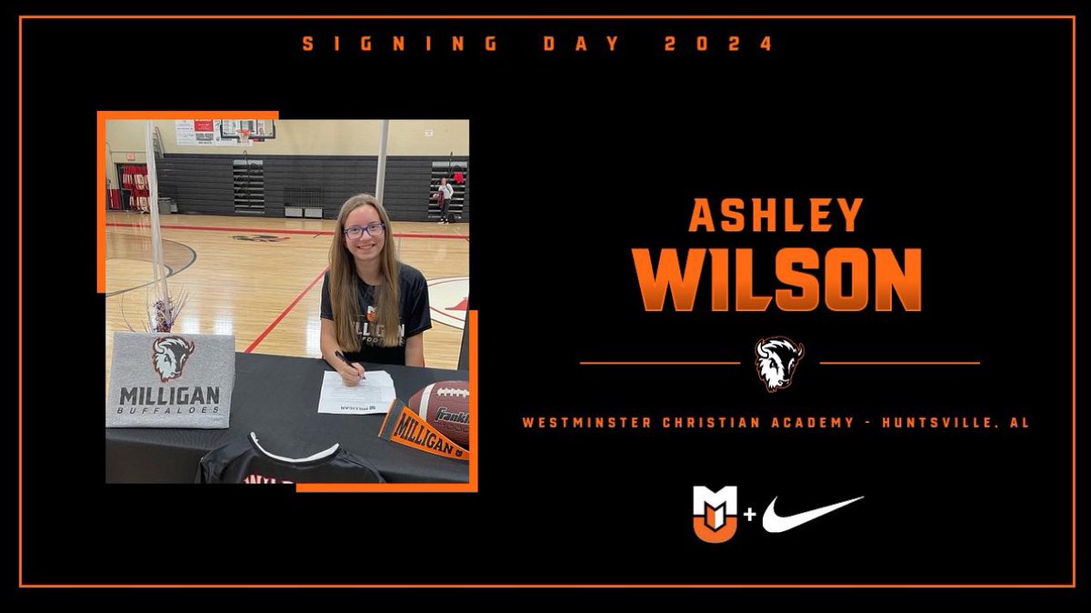 We got better today! Excited to make it official Ashley Wilson. Thanks to the Wilson family & Westminster Christian Academy for making this day so special. #wewill