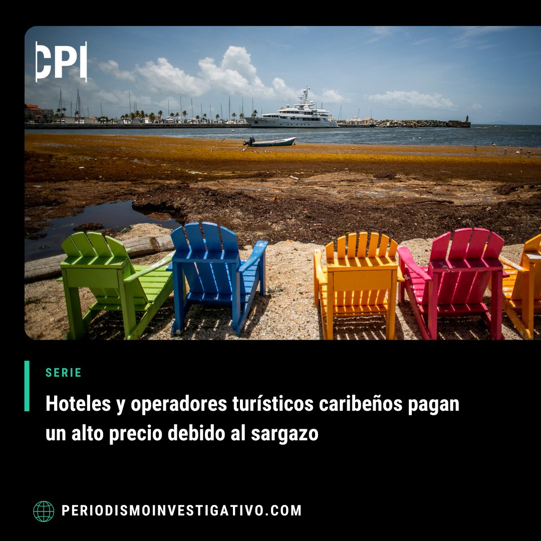 Turistas que planifican vacaciones en el Caribe han estado haciendo variaciones de la misma pregunta en sitios web de viajes: “¿Qué tan malo está el sargazo?”. Lee la investigación de los periodistas Suzanne Carlson y Rafael R. Díaz Torres. ow.ly/YjZK50Riyx9