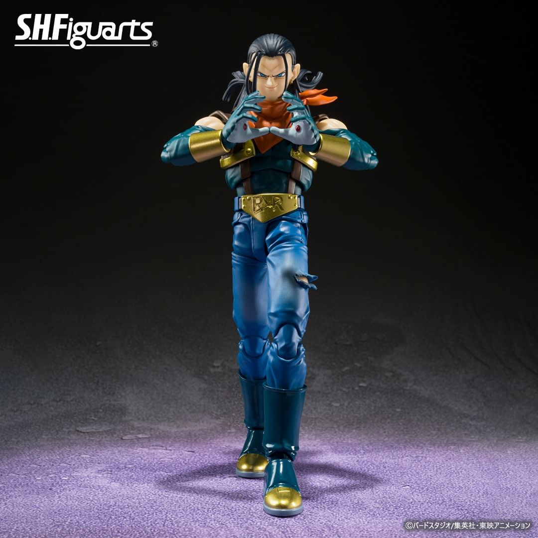 BandaiCollect's tweet photo. SUPER ANDROID 17 from “Dragon Ball GT” is joining the S.H.Figuarts line!
Bonus parts include a Dragon Fist effect part & head part for the S.H.Figuarts SON GOKU -GT- (sold separately).
More info coming soon!
#superandroid17
#dragonballgt
#shfiguarts
#tamashiinations https://t.co/y2dC94GpOw