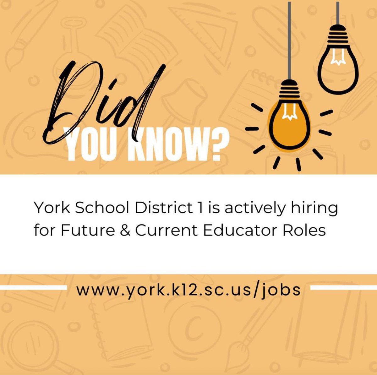 York 1 Jobs tweet media