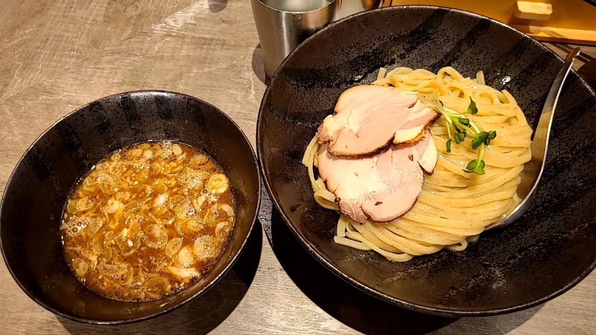 つけめんTETSU@調布
多加水つけめん 1200円

最近期間限定しか食べてない。

#つけめんtetsu 
#多加水麺
#つけ麺