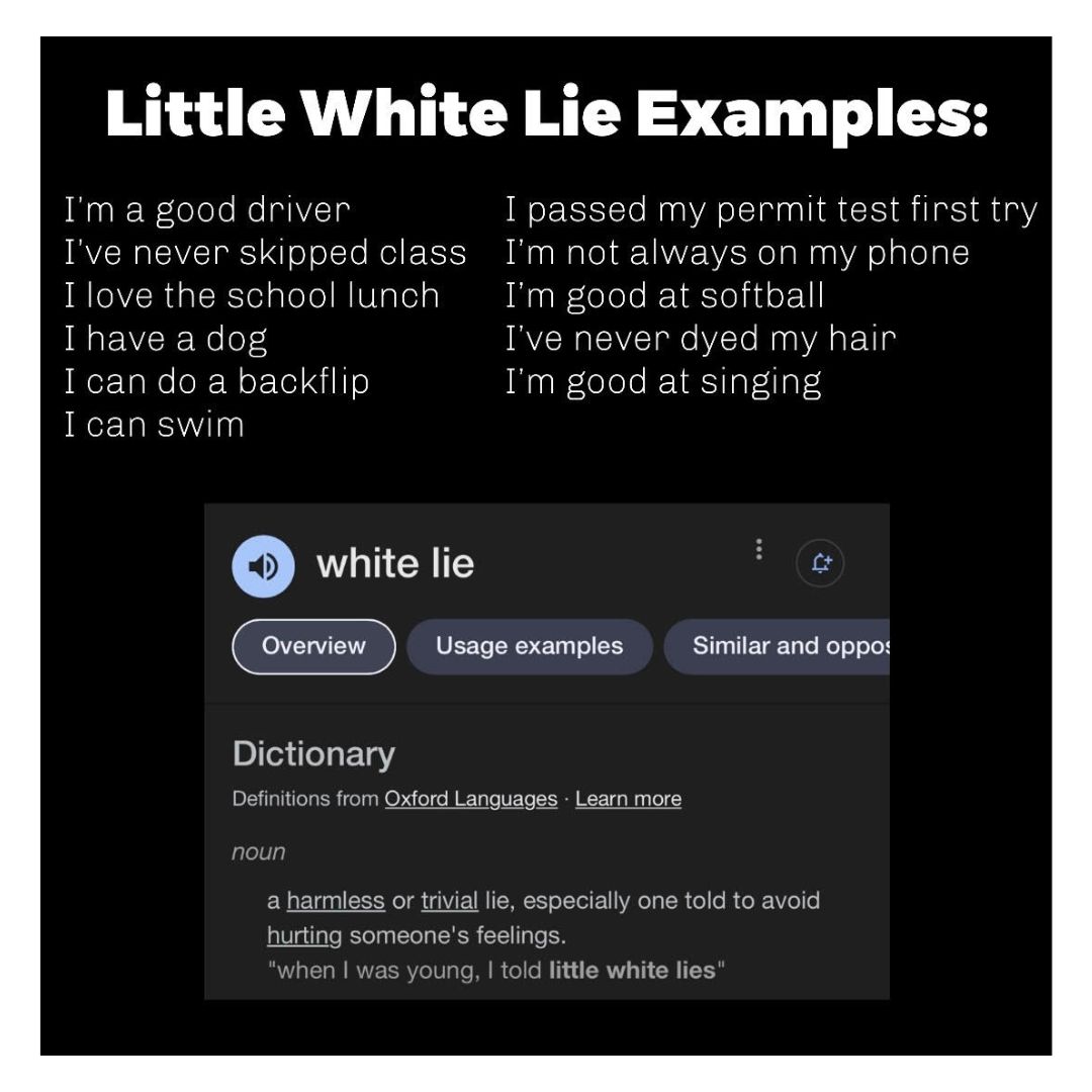 Attention Jr./Sr. High School Students: Student Government is hosting 'Little White Lie' spirit day this Thursday, 4/25.  Join in on the fun by writing a white lie on a t-shirt and wear to school! #studentgovernment #LittleWhiteLies #nceaglepride