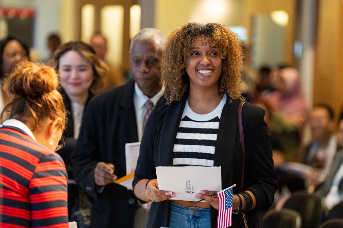 John F. Kennedy said, “Men and women came here from every corner of the world, from every nation and every race to live together as parts of one great, unified nation.” 199 new citizens from 60 countries took the oath of citizenship at the JFK Library. Welcome, new citizens!