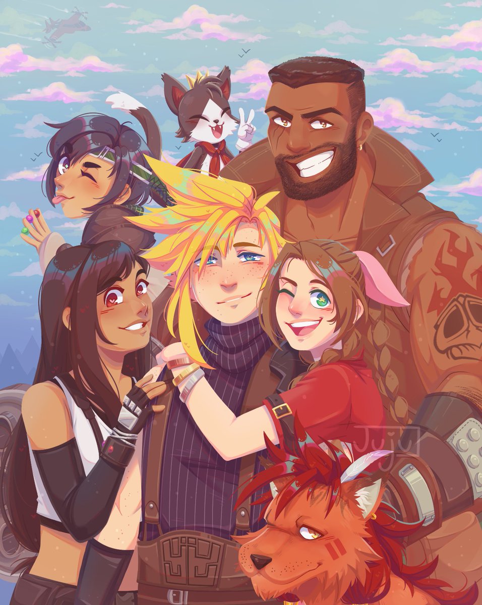 Cloud Strife voice: me and the found family i pulled by being autistic #FF7R #FF7リバース #FF7Rebirth