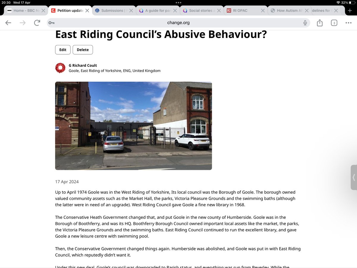 East Riding Council’s abusive behaviour towards Goole? #Goole #eastyorkshire @yorkshirepost @RadioHumberside @haveigotnews