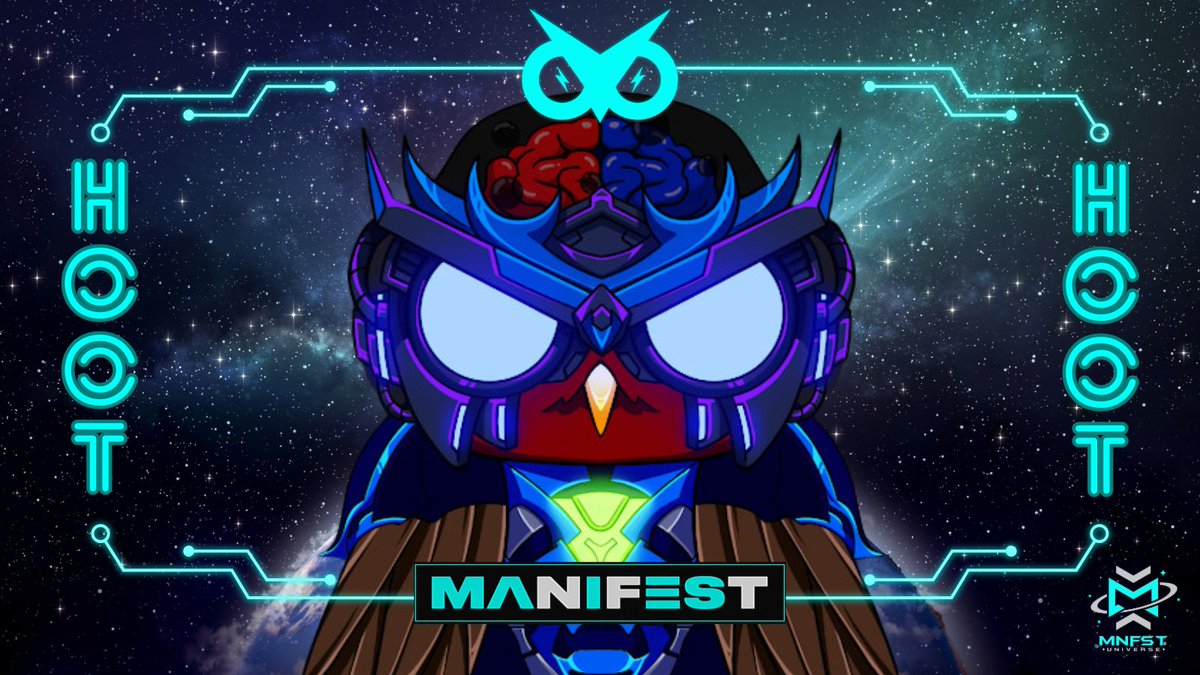 Owlpha is the 'ALAPHA' #HOOT🦉 #MnfstUniverse is 1 of the strongest communities I have been in. Even with it's ⬆️'s and ⬇️'s, we are still here building.🛠️🦾 #Owlpha #Polygon 💯💜🦾