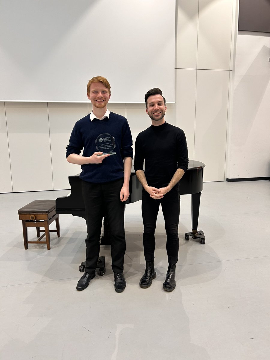 DGCIMS's tweet photo. Congratulations to runners up Peter Whitelaw form @stjosephsdgc and Ralph Copeman from @KirkcudbrightA in this evening’s @SYMusicians competition 🎵 @CalumHuggan @DGCEducation @SYMusicians https://t.co/6NL6bRezcj